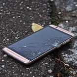Smartphone cassé
